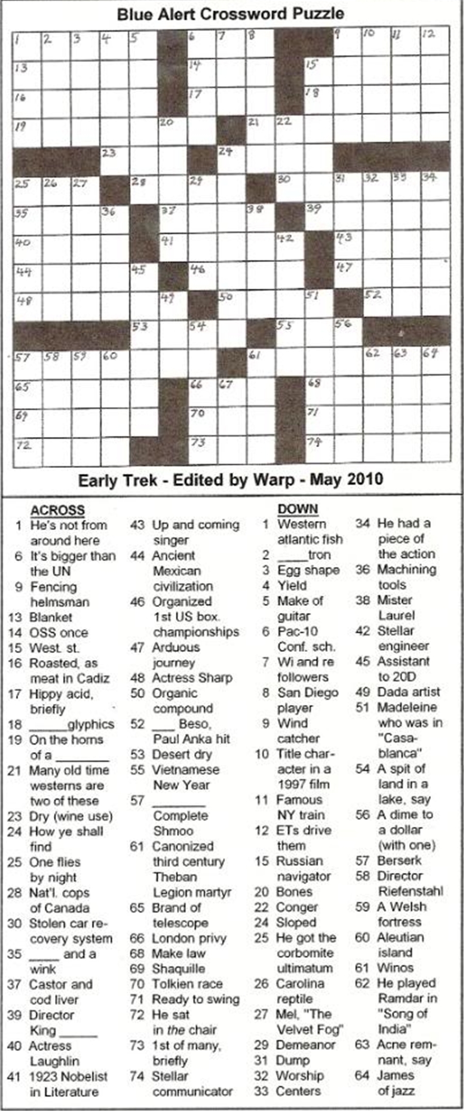 Crossword